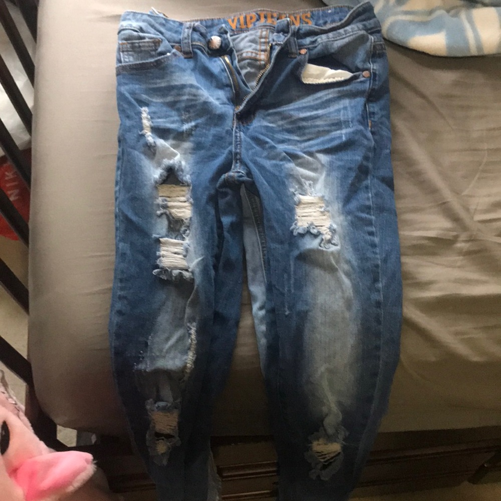 ripped jeans